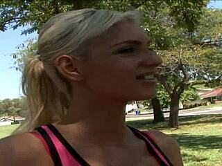 Two Blondes In Suggestive Lesbian Sex