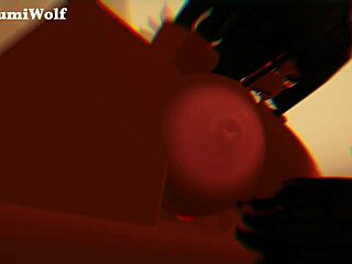 emptying balls with beautiful ebony futanari monster cock