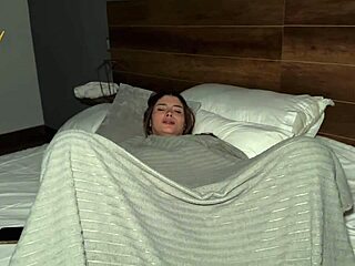 My stepbrother spied on me masturbating and i let him fuck me - Salomé Gil part 1