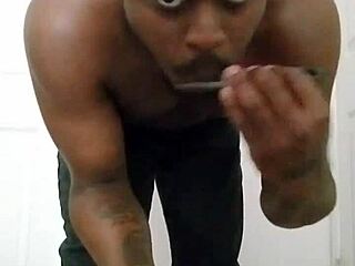 Myself shaving and masturbating privately as needed