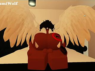 emptying balls with beautiful ebony futanari monster cock