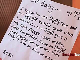 on all fours for step daddy 😈