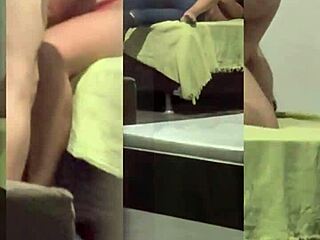 belinha's heart races as she seduces the student while her cuckold husband films secretly