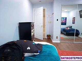 Curvy Stepmom Watches Stepson Jerk!