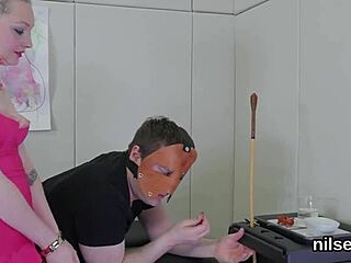 Feisty chick faces intense anal treatment in asylum, craving ass to mouth action