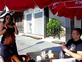 Victoria Dixon feels the passion as she's picked up for a rough fuck with a huge cock.