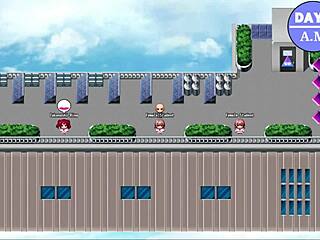 Discussing watering the garden with fluids in academy