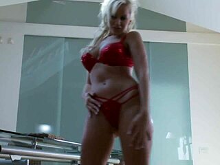 Cindy Dollars explores her tits and ass with anal toys solo