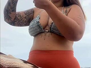 at the beach feeling ready