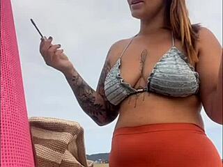 at the beach feeling ready