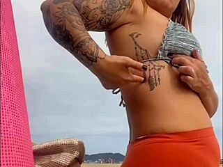 at the beach feeling ready