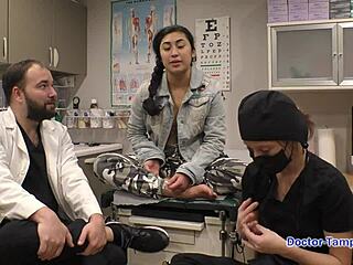 I'm Jasmine Rose in Dr Tampa's imigration physical