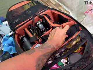 I Give Him A Delicious Blowjob Before He Goes To Train