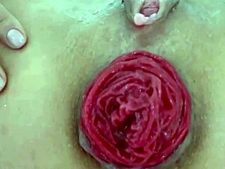 Destroyed Anal Prolapse Close Up