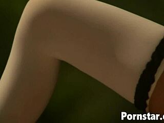 Gorgeous Olivia Del Rio Rides a Cock Outdoors