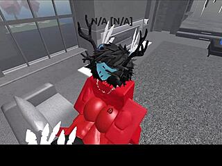 Demon FUCKS Succubus Slut On The Couch!