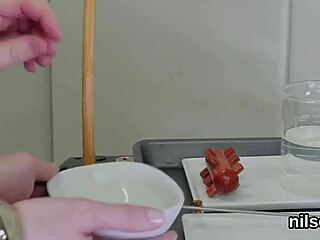 Feisty chick faces intense anal treatment in asylum, craving ass to mouth action