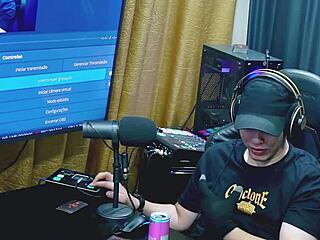 Ruan tunjukin kontol ke Renatinha Mello dia suka kontol dan bola dia, apa mereka ngewe - podcast pópum no barraco