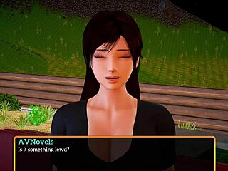 playing a homemade game with my new family