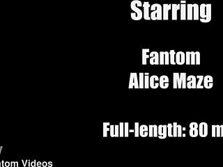 Lick it clean, Alice Maze worships my ass in outdoor submission with spitting