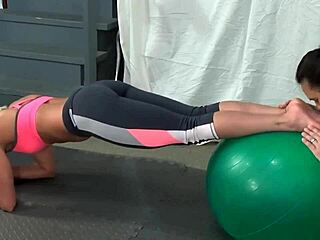 I begged Larissa Louder to let me lick her feet during yoga