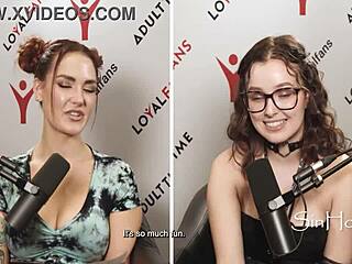 Award-Winning Sluts Lexi Luna Cory Chase Leana Lovings Siri Dahl Spill The Cum In Interview