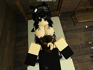 Roblox Emo Chick Gets Pounded Hard On Bed