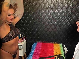 i got a hard dick during the massage, and my masseuse couldn't resist, what happened next?