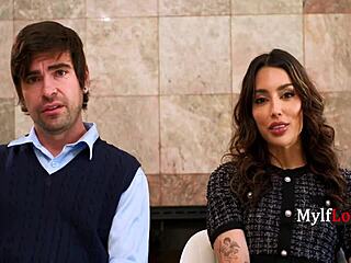 Do spies need to fuck too? Vanessa Sky and Lucky Fate in Mylflove parody