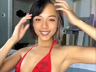 Poolside Bikini Relaxation