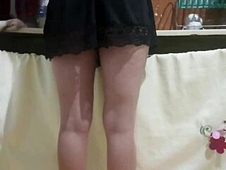 i hired this maid, she's so hot in tight shorts