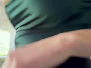 Busty Stepmom Jessica Aaren Feels Cheered Up With Cum On Tits