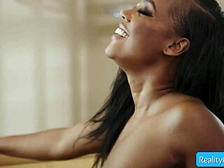 big ass black beauty riding massive dick deep