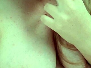 pregnant teen masturbates while riding in cowgirl