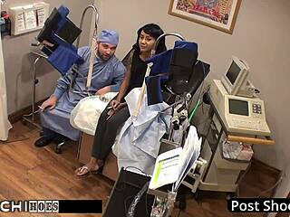 Become Doctor In Tampa To Give Human Guinea Pig Mandatory Hitachi Orgasms With Eliza Shields