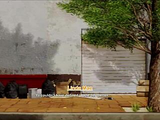 i can't believe in this anime game the inn 104, these big tits babes are getting fucked