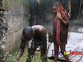 Stepdad Pussyfucks Stepdaughter Outdoor With Big Natural Tits!