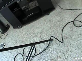 London Keyes hints at interracial fun behind the scenes