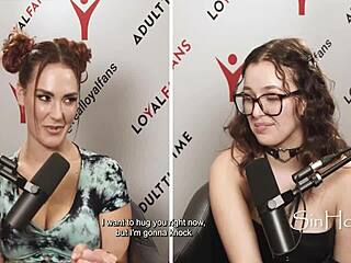 Award-Winning Sluts Lexi Luna Cory Chase Leana Lovings Siri Dahl Spill The Cum In Interview