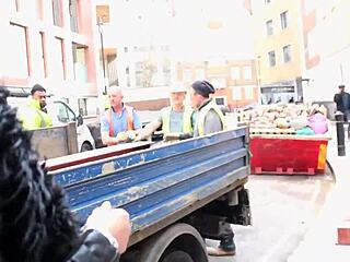 Sexy Girl Flashes Tits!