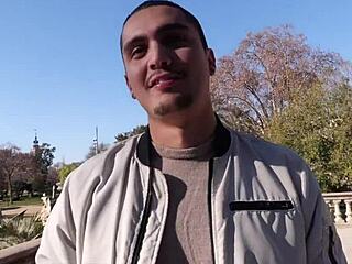 Pretty european liz flashes tits and ass before getting fucked in front of her boyfriend