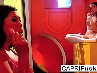 Capri Fucks London with Big Tits and Ass!