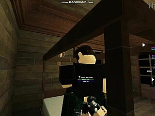 Roblox Emo Tyttö Saa Kovaa Pampattua Sängyllä