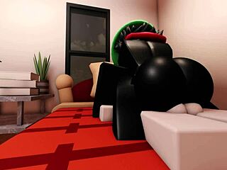 ralsei x asriel 3 rblx blowjob and fucking