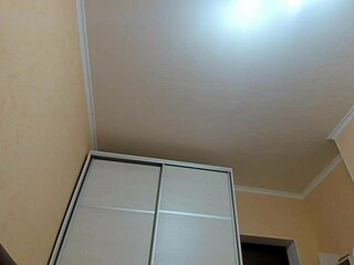 narrative of huge tits and wide-opened pussy viewed from below and side