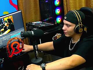 the podcast hasn't started and bruna lambertini is totally naked, ruan drools