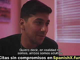 Brunette With Hairy Pussy Is So Hot Spanish Espanol!