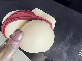 testing out this sex doll backstage in sao paulo