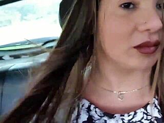 uber ride turns into anal blowjob and assfucking fun