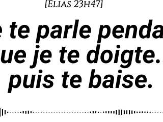 Audio instructions for women with voice and teasing